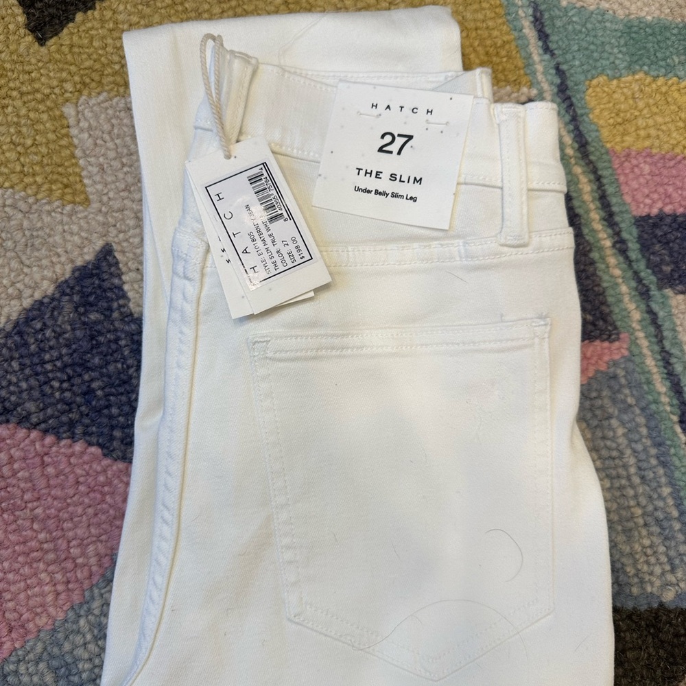 Hatch White Slim Jeans - Picture 2 of 3
